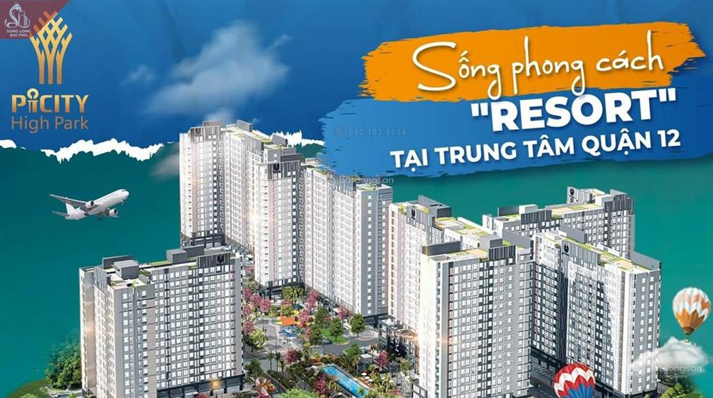 Chỉ 6tr thuê studio 54m2 tại picity quận 12.  0901 928 ***