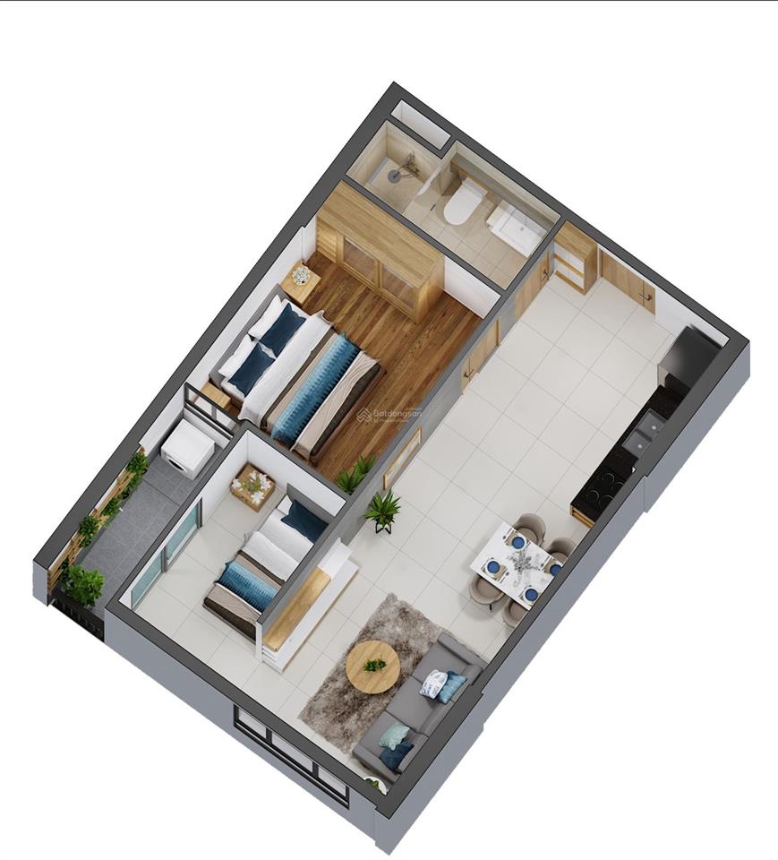 Bán căn hộ picity quận 12 | 1pn+ | 50m | chỉ 2,6 tỷ bao toàn bộ thuế phí.  0901 928 ***