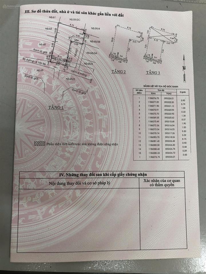 Chính chủ bán nhà riêng tại lê tấn bê, 4,68 tỷ, 86m2