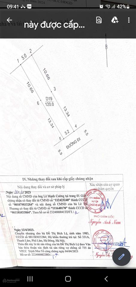 Cc bán 120m² tái định cư văn mỹ, có nhà sẵn, vuông 5m cách ql 21 chỉ 100m gần chợ, trường