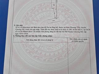 Bán nr tại đường 21, xã nam phương tiến, huyện chương mỹ, 3,7 tỷ, 392m2 siêu hot