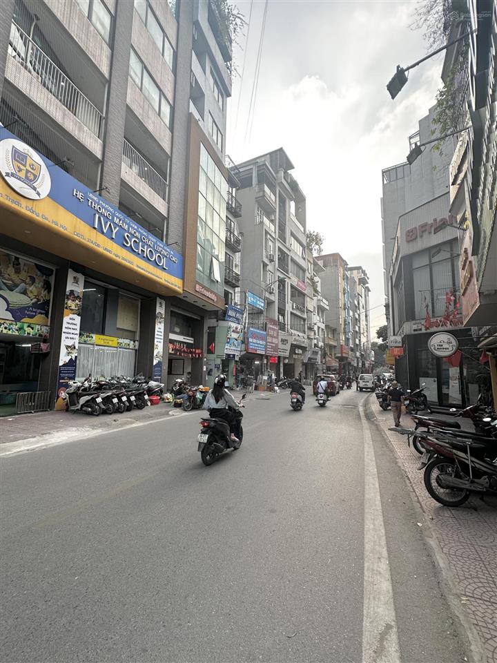 Cực hiếm  bán nhà mặt phố an trạch  hào nam, 2 mặt tiền, vỉa hè, kd sầm uất, 39m2, 4tầng