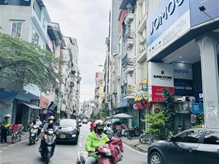 Cực hiếm  bán nhà mặt phố an trạch  hào nam, 2 mặt tiền, vỉa hè, kd sầm uất, 39m2, 4 tầng