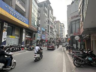 Cực hiếm  bán nhà mặt phố an trạch  hào nam, 2 mặt tiền, vỉa hè, kinh doanh sầm uất, 39m2, 4 tầng