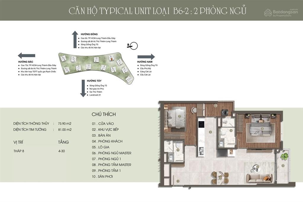 Chuyển nhượng 2pn the privé tw8  12a.03, giá 9,3 tỷ all in