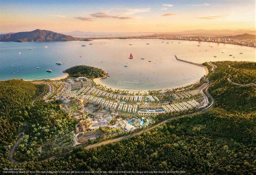 Biệt thự đơn lập đảo ngọc vip view biển độc bản tại vinhomes hải vân bay giá full 17tỷ