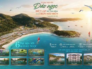 Biệt thự đơn lập đảo ngọc vip view biển độc bản tại vinhomes hải vân bay giá full 17tỷ
