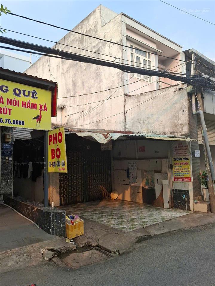Bán nhà mặt tiền đường huỳnh văn nghệ, gò vấp, 99,7m2, chính chủ