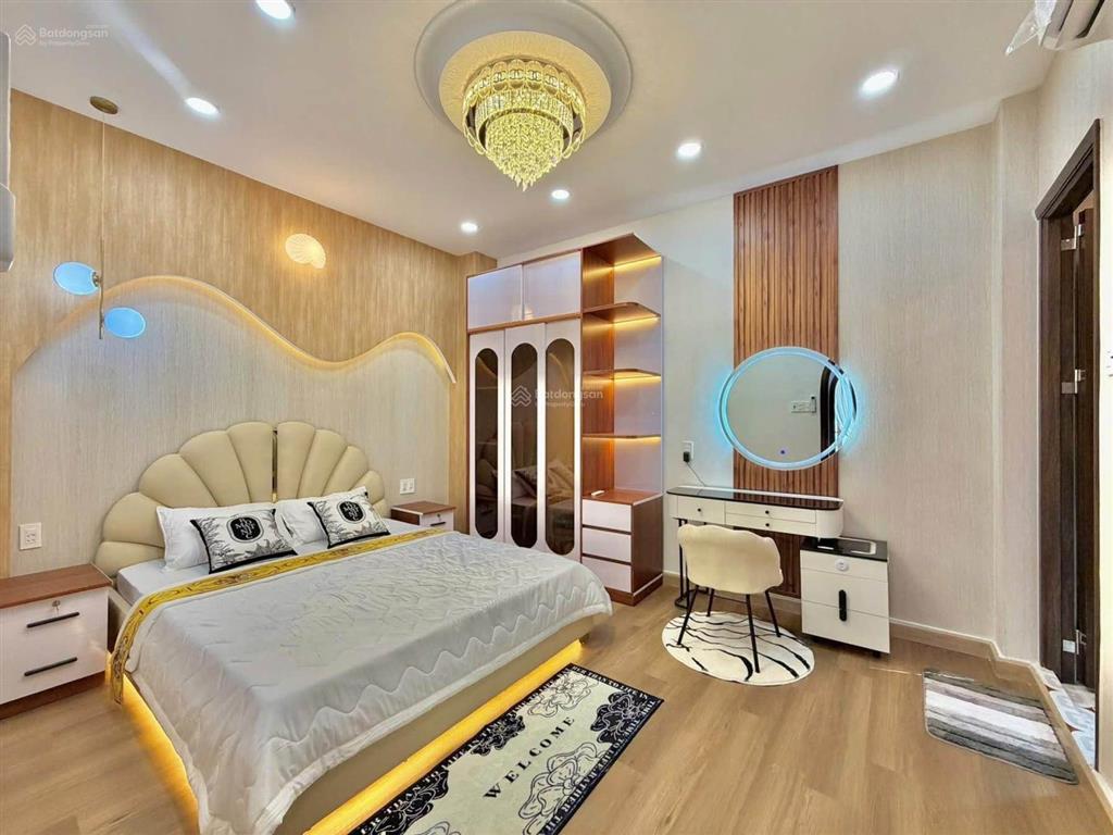 (q.phú nhuận)  phan đình phùng  55m2  4tầng  5pn  full nội thất  nhà mới xách vali vào ở ngay