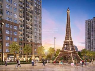 Bán căn hộ 1pn+ 47m2 có thể thiết kế thành 2pn, bên phân khu paris cao cấp, tầng trung, view thoáng
