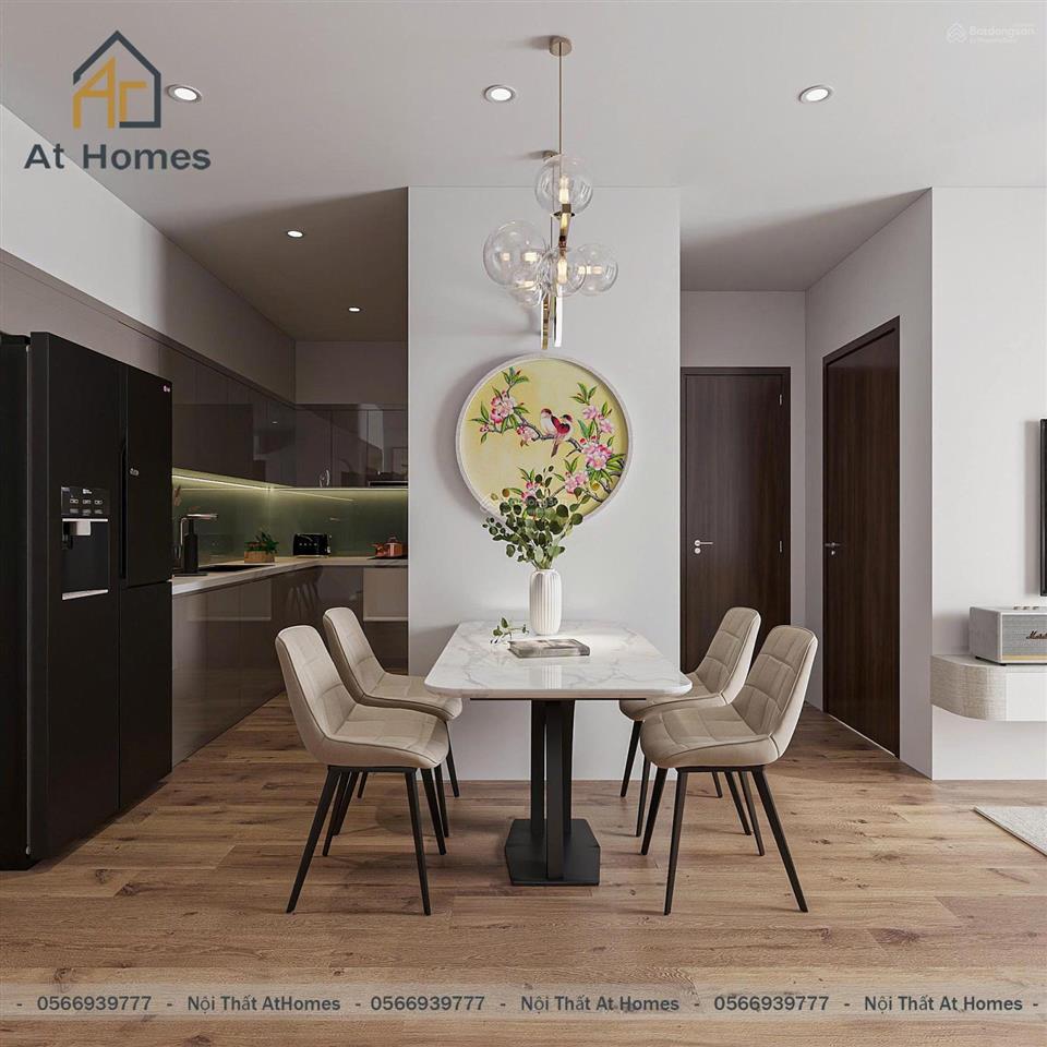 Cho thuê cc 2pn, 2vs, 63m2 nội thất mới tinh tại the zurich  vinhomes ocean park, 12 triệu vnd