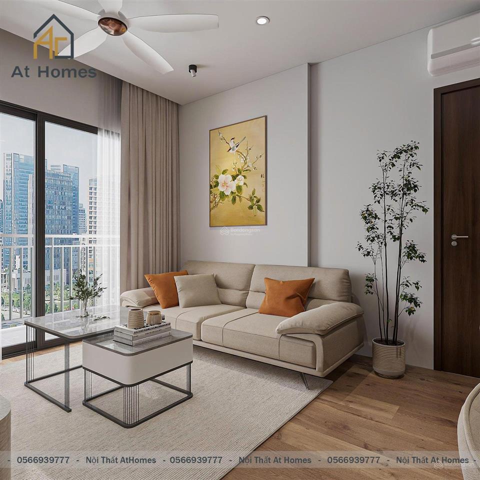 Cho thuê cc 2pn, 2vs, 63m2 nội thất mới tinh tại the zurich  vinhomes ocean park, 12 triệu vnd