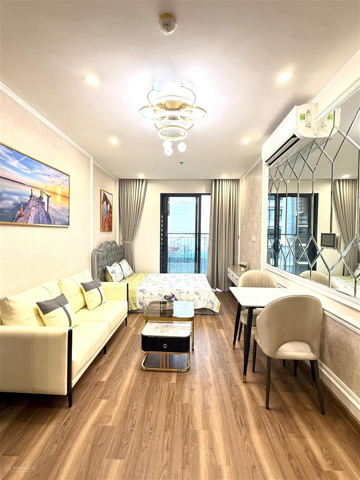 Bán căn hộ cc studio 30m2, tầng trung full đồ đẹp, tại vinhomes ocean park gia lâm, 2,4 tỷ