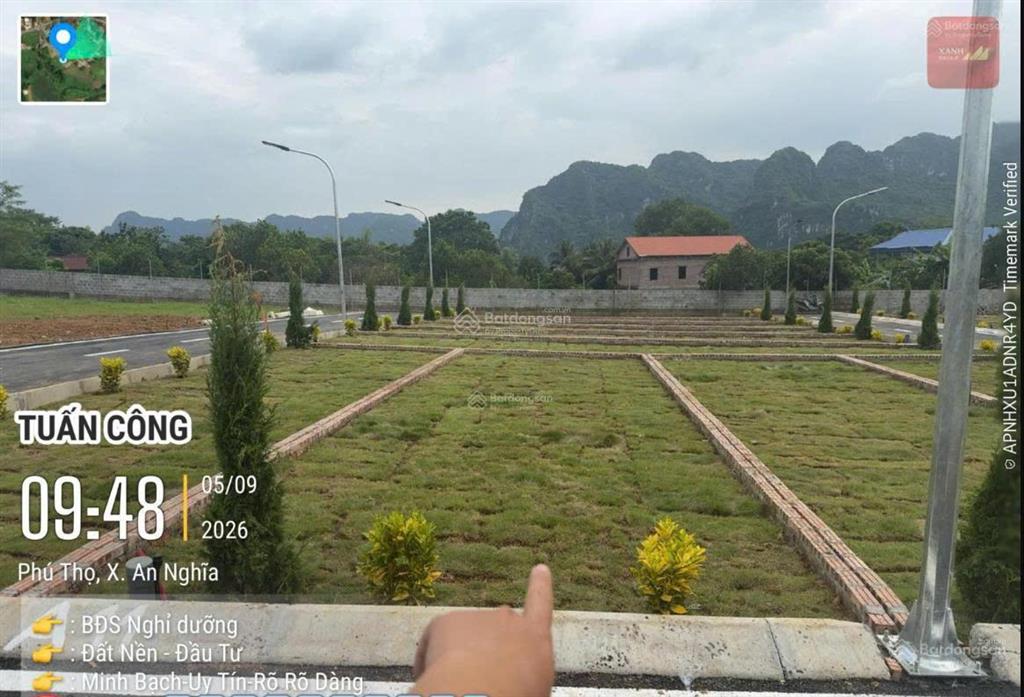 Bán đất tại utopia villas & resort, 500 triệu vnd, 110m2, hàng hiếm tại lạc thủy, hòa bình