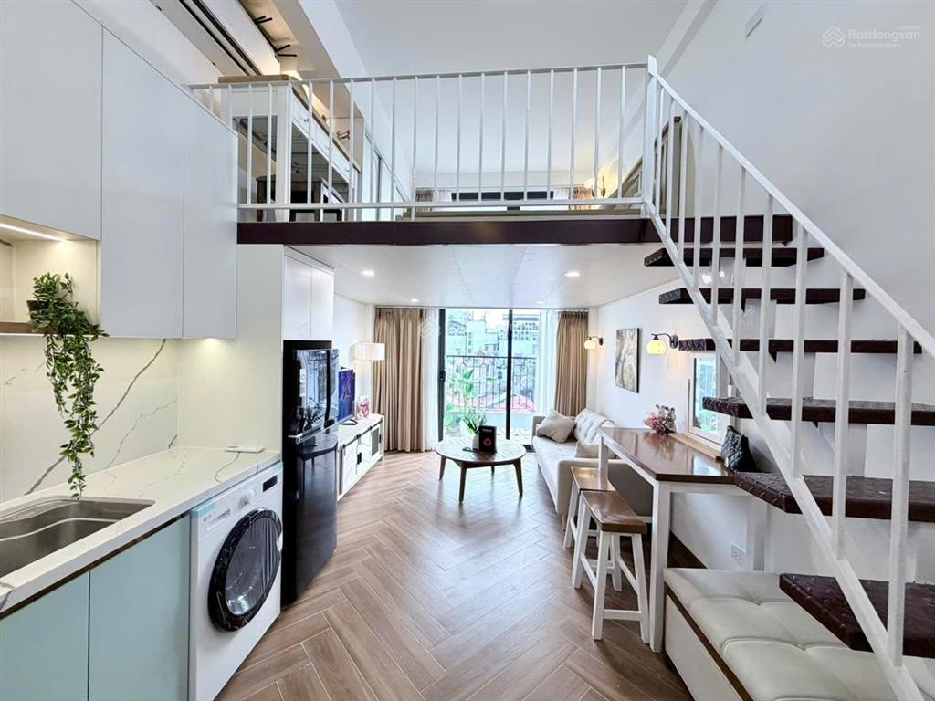 Khai trương studio duplex ban công rộng rãi full nội thất ngay huỳnh thúc kháng, toà hateco đống đa