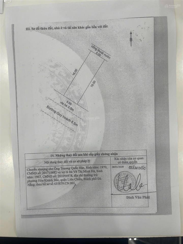 Bán đất hoà phú 2 sát khu e kim long hoà minh liên chiểu đà nẵng