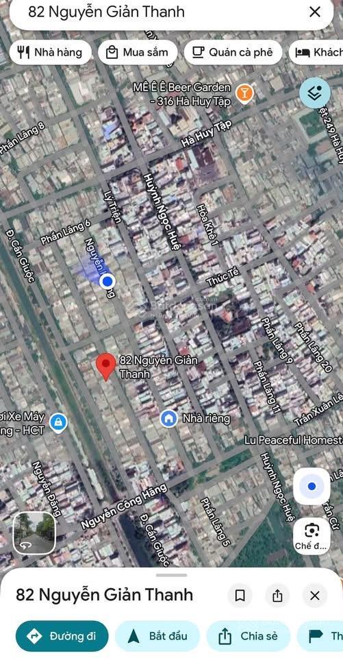 Bán đất đường nguyễn giản thanh quận thanh khê đà nẵng