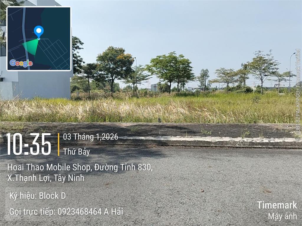 Bán lô đất đẹp giá mềm nhất thuộc dự án lago centro lương bình  bến lức  long an