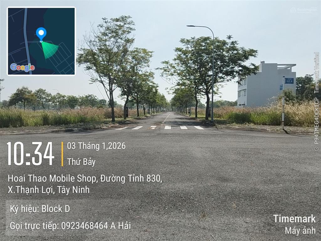 Bán lô đất đẹp giá mềm nhất thuộc dự án lago centro lương bình  bến lức  long an