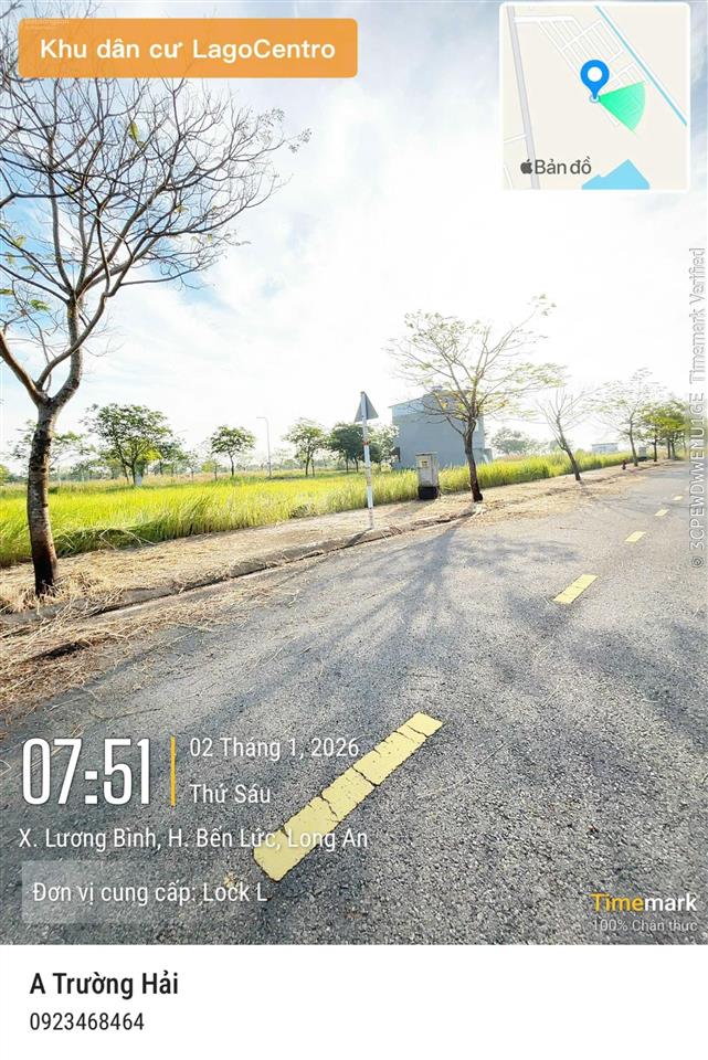 Kẹt tiền bán gấp 80m2  thổ cư 100% mặt đường số 7 kdc lago centro