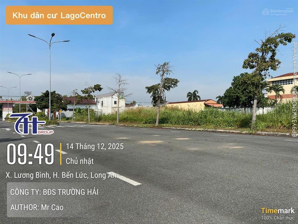 Chính chủ bán lô đất 80m² kdc lago centro, đường nhựa 13m  giá 870 triệu, bao sang tên