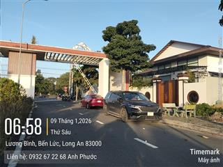 Bán lô đất 2 mặt tiền đẹp, giá rẻ tại dự án lago centro dt 830 lương bình bến lức long an