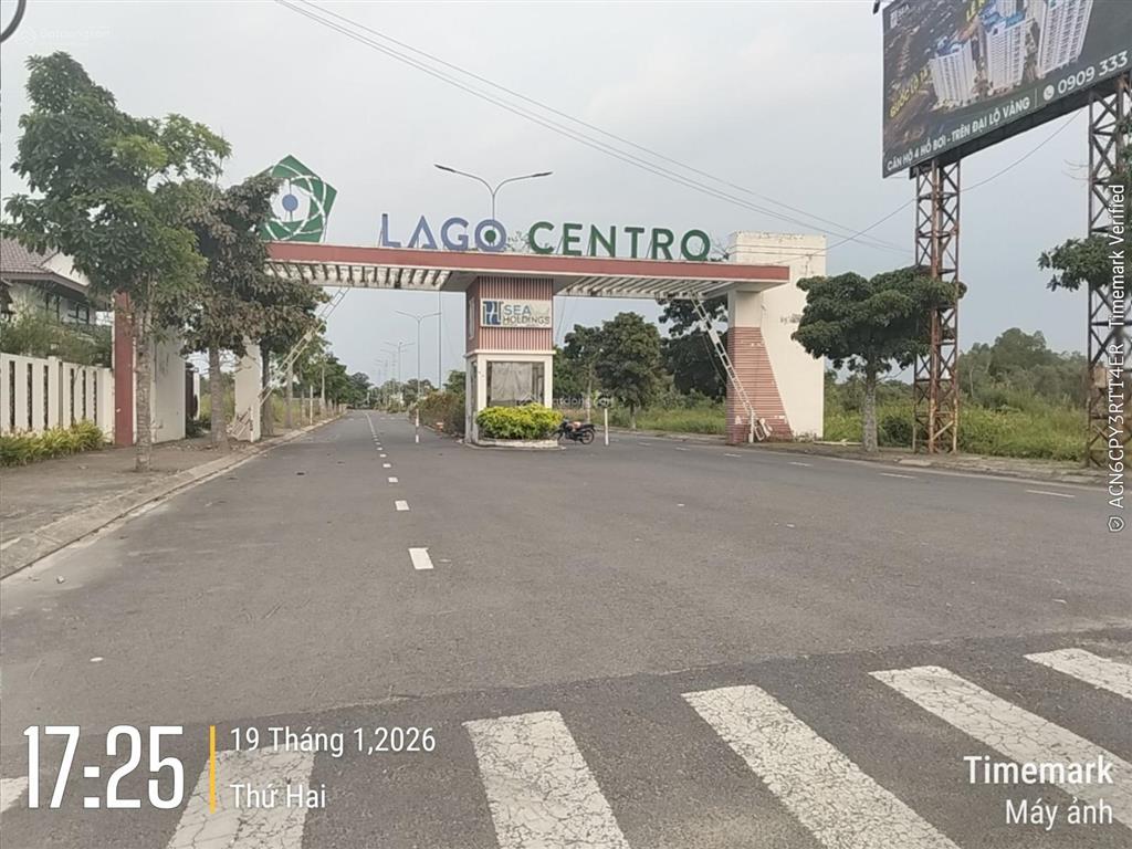 Cần bán gấp trước tết lô đất đẹp đường lớn giá rẻ 815tr sổ hồng riêng tại dự án lago centro long an