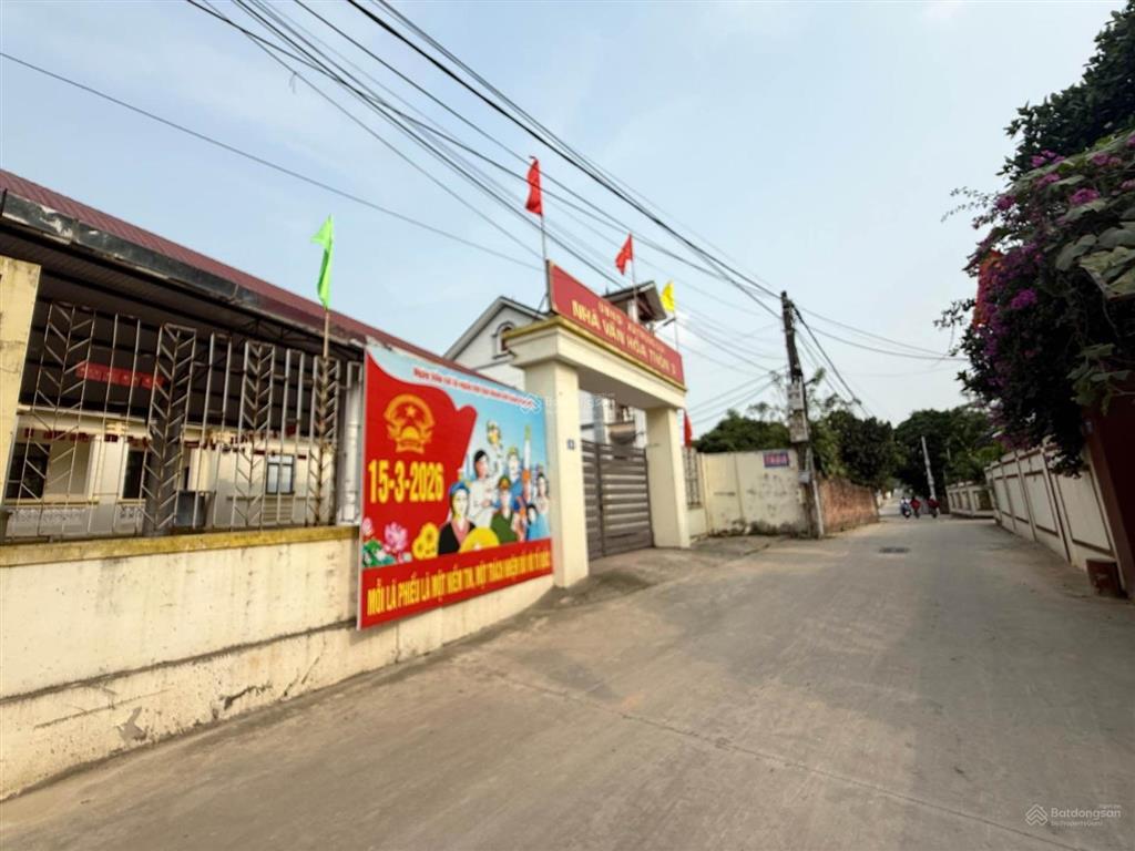 Bán đất 125m2 tại phú điền trung giã, thông ô tô 38 triệu / m2