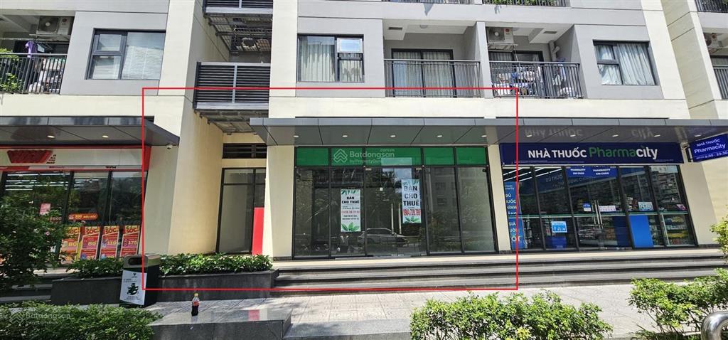 Cho thuê shop mặt sảnh the origami  vinhomes grand park. hoàn thiện cơ bản. vị trí đẹp