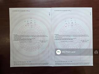 2 lô đất an thắng biên giang, dt 58m2, mặt tiền 5.7m, 50m ra đường ô tô, được xây dựng, giá 3.85 tỷ