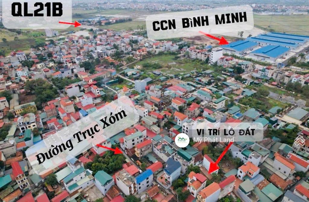 Lô đất bích hoà, dt 46.6m2, mt 4.06m, chỉ 30m ra đường ô tô, gần quốc lộ 21b, giá chỉ hơn 3 tỷ.