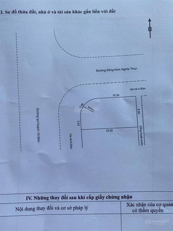 Bán lô góc chính hữu và đông kinh nghĩa thục (dt125,8m) giá 25tỷ.