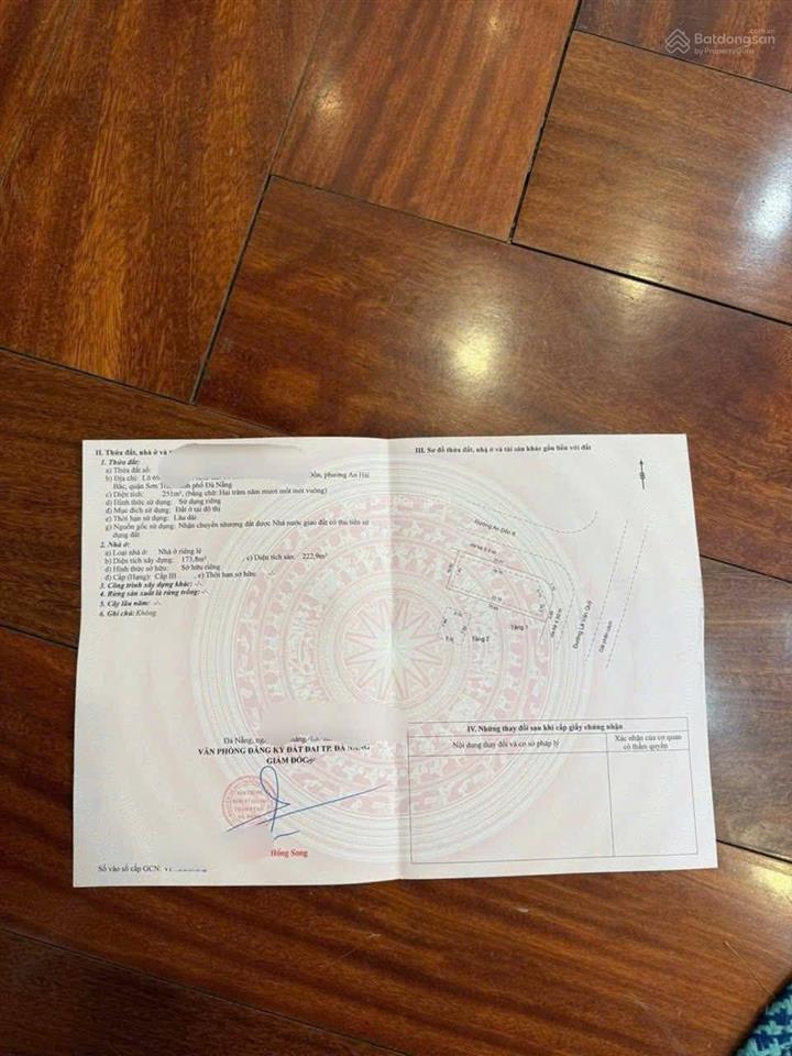 Bán nhanh lô góc 2 mt đường lê văn quý và an đồn 6 giá 62 tỷ thương lượng
