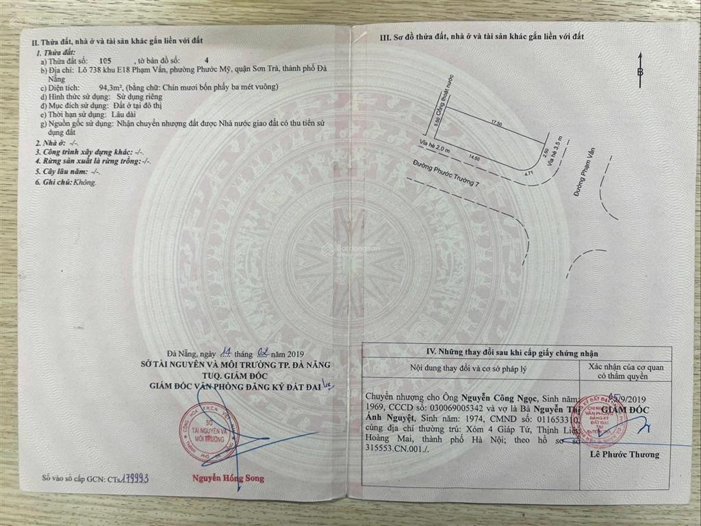 Bán lô góc 2mt đường phạm vấn & phước trường 7 xây cao tầng giá 17,5 tỷ