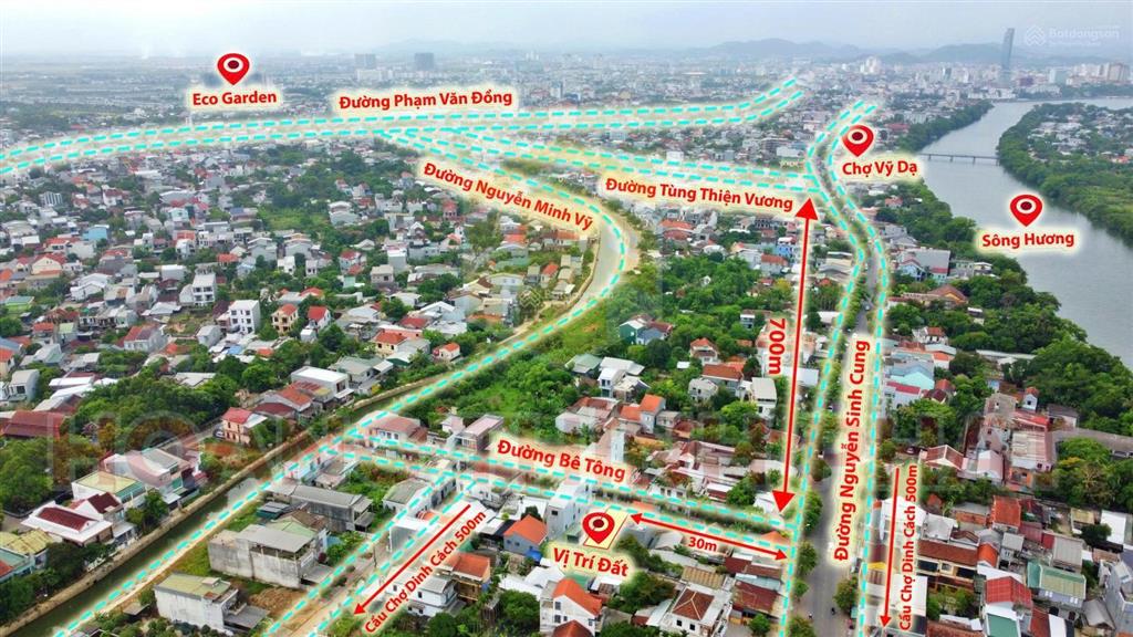 (95m2) thổ cư đất kiệt 326 nguyễn sinh cung đường xe hơi thông 2 đầu gần chợ vĩ dạ, giá chỉ 2,05 tỷ
