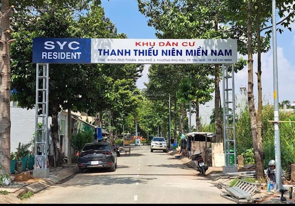 150m2. kdc thanh thiếu niên miền nam syc resident. shr. gấp bán 8.6 tỷ