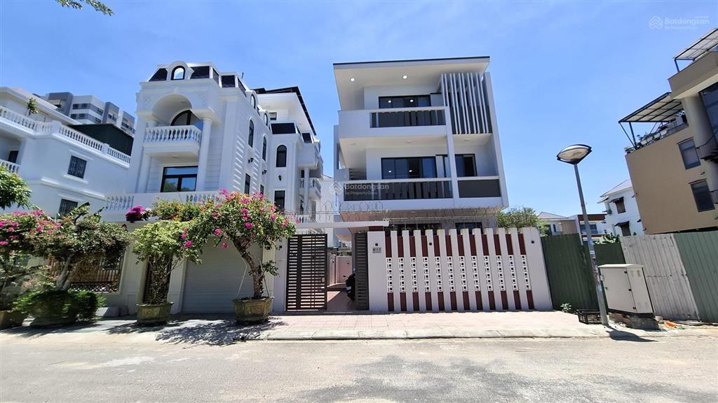 Bán căn biệt thự đơn lập cao cấp 157,5m2 xây 3 tầng kđt mới phước long a, nha trang  giá 16,5 tỷ