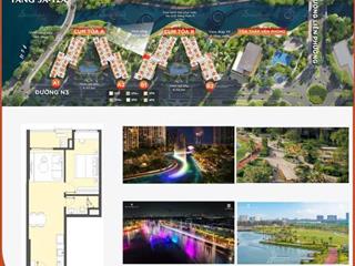 Căn 1pn masteri park place hoa hậu  view trực diện nhạc nước và công viên vĩnh viễn