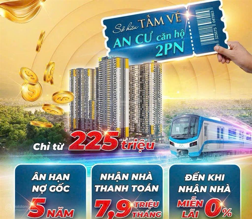 Bán căn hộ bcons solary, 1,999 tỷ/căn 2pn  wc sát metro, góp 9tr/tháng,  ngay
