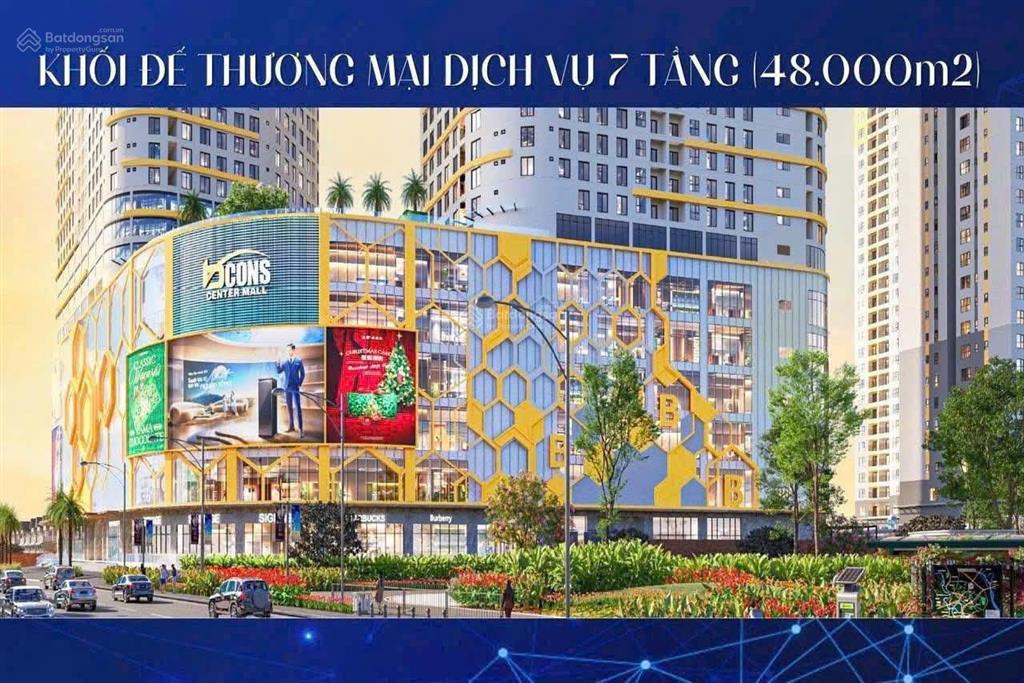 Bcons center city  căn hộ 1pn, 2pn  chiết khấu 5.65%  chỉ 150 triệu ký ngay hợp đồng đặt cọc