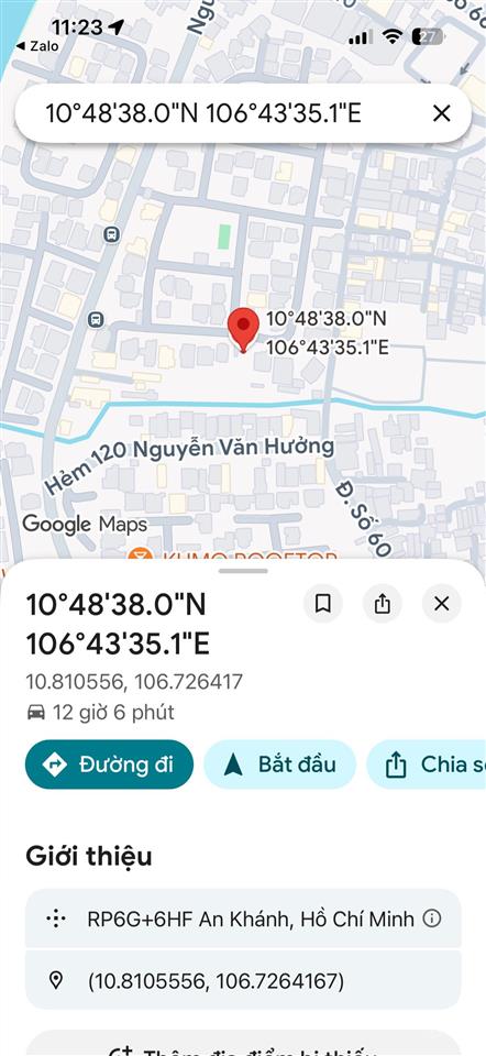 Đất khu biệt thự cao cấp thảo điền 1, hai mặt tiền thông thoáng