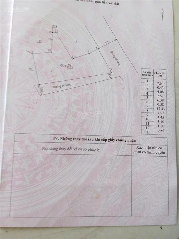 Chính chủ bán gấp nhà riêng kiệt ô tô tại k16 tôn đức thắng, 1,8 tỷ, 122,1m2