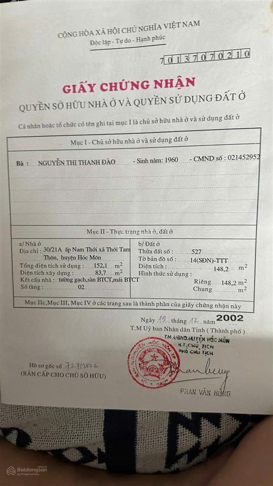 Bán nhà mt tô ký, 4,5x45m nở hậu 5,2m. giá 28tỷ