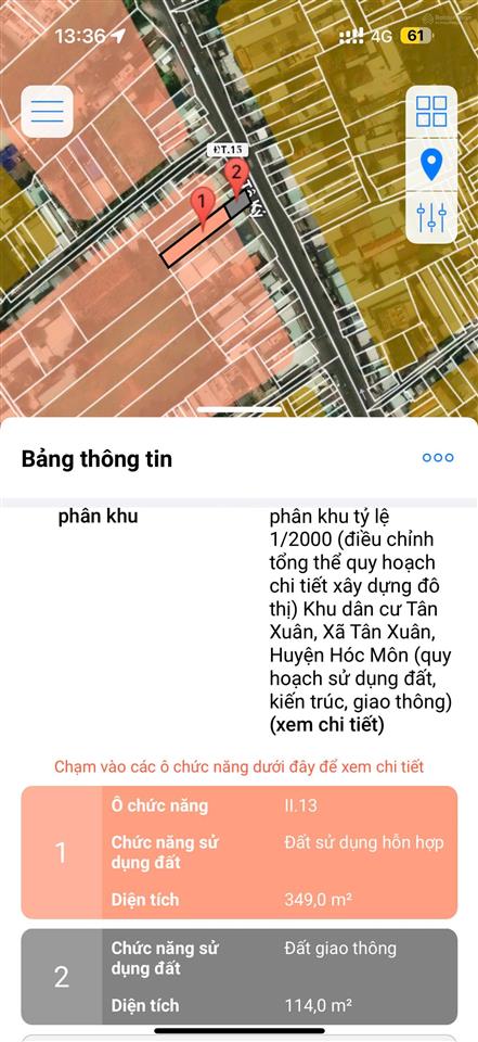 Bán nhà mặt tiền tô ký 8x50, tổng 400m có 198m thổ cư, giá 46ty tl