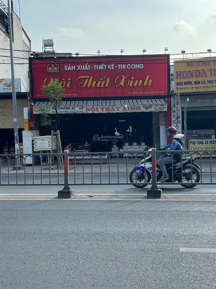 Bán nhà mặt tiền tô ký 8x50, tổng 400m có 198m thổ cư, giá 46ty tl