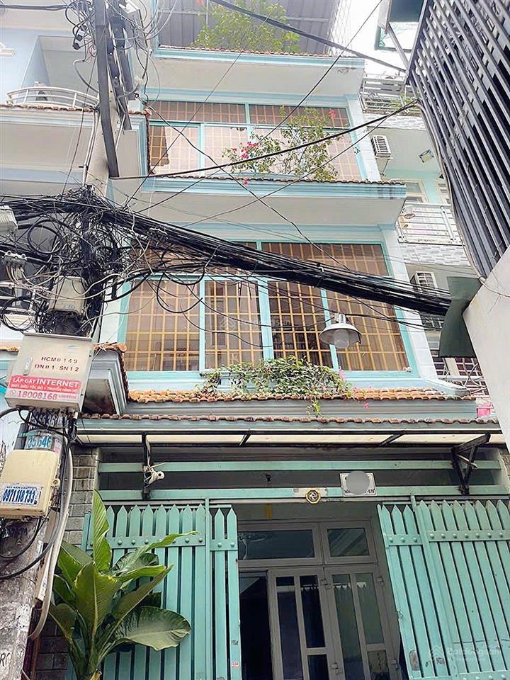 Bán nhà mới full nội thất hẻm hồng lạc khu chợ vải p.10 tân bình