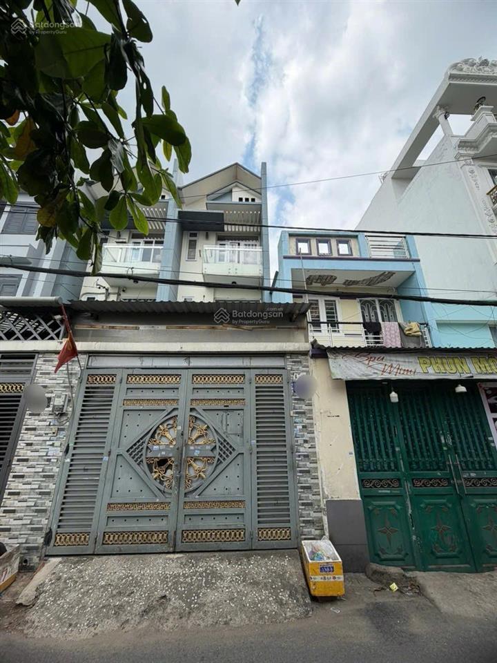 Nhà 4 tầng 4x20 hai mặt tiền trước sau đường số 8 phường bhh b giá 6.2 tỷ thương lượng