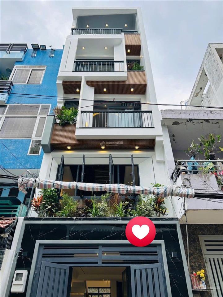 Nhà có thang máy 5 tầng full nội thất hẻm 8m đường mã lò dt 4x16  chỉ 9,7 tỷ thương lượng