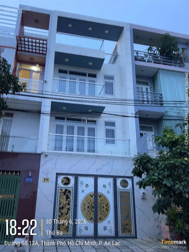 Nhà phố 5x20m khu ao sen tên lửa, 4 tầng nhà đẹp, giá 16,2 tỷ có thương lượng