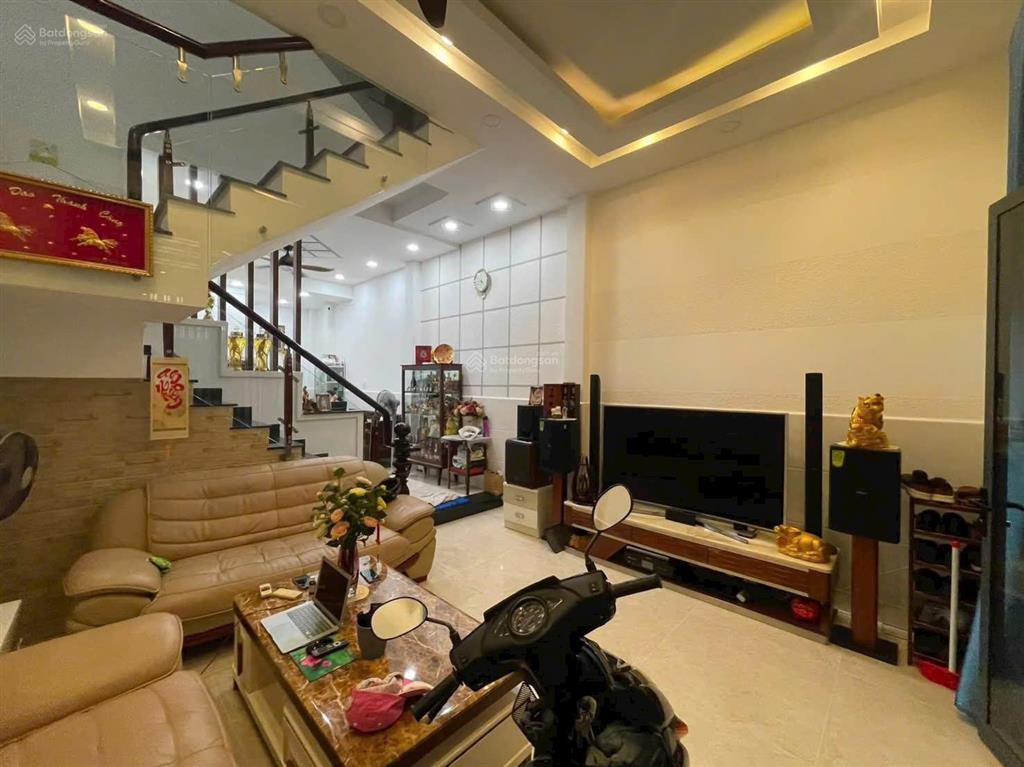 Nhà 4 tầng mới  [4.5 x 12m]  khu tên lửa  gần aeon mall  giá 8.99 tỷ thương lượng